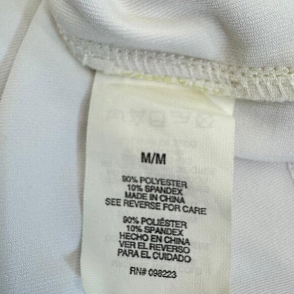 BCG Dri Fit Skort Set Small Women's White Polo Medium White Green 2-pc Skirt 4 - Picture 5 of 11